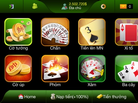 Game Đánh Bài HD - Tặng Xu screenshot 2