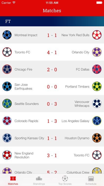 Soccer Live Stats