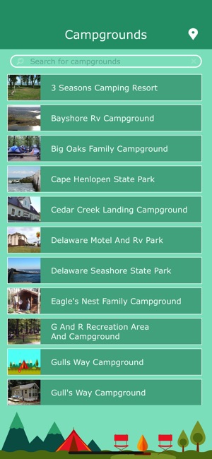 Delaware Campsites(圖2)-速報App