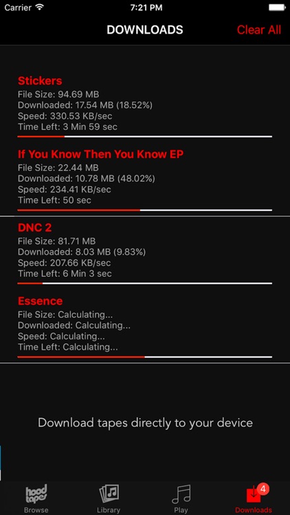 Hoodtapes - Free Mixtapes screenshot-3