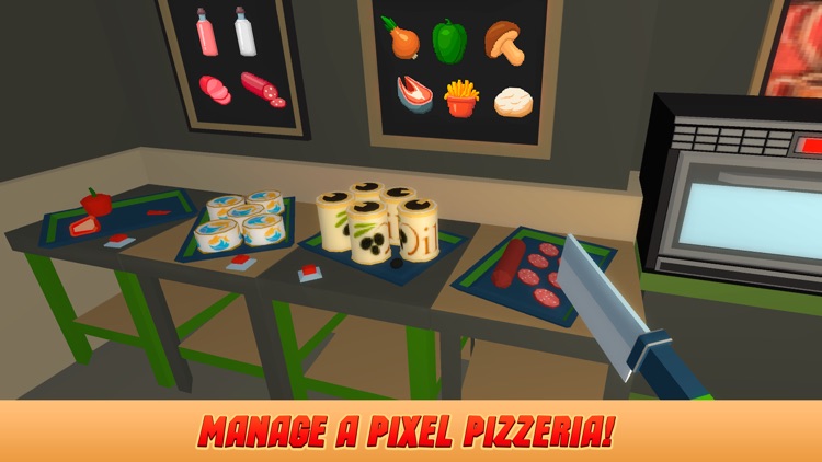 Pixel Pizzeria: Chef Cooking Simulator 3D