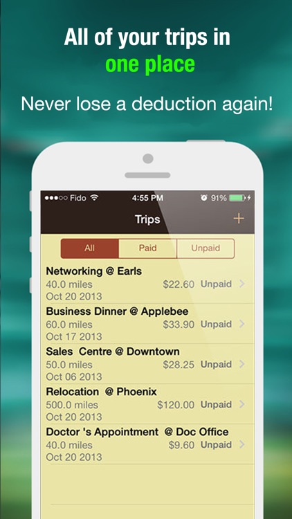 Mile Pal - Milage Log & Trip Expense Tracker Pro
