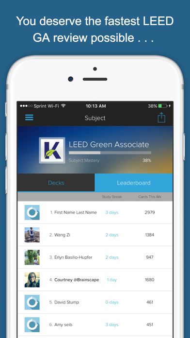 How to cancel & delete LEED Green Associate Test Prep from iphone & ipad 4