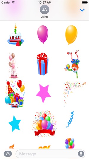 HD Birthday Sticker Pack(圖5)-速報App