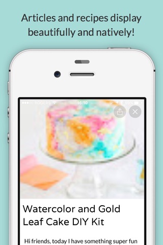 BakeWithMe | Baking News, Recipes, Tips, and more! screenshot 2