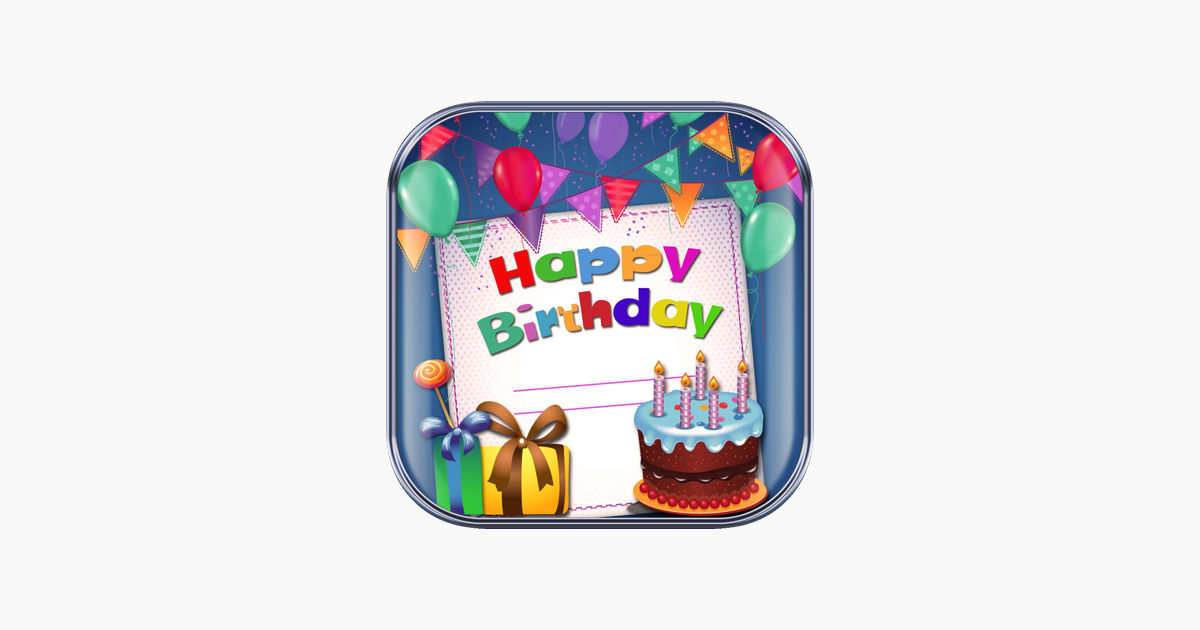 Happy Birthday Card Maker Free–Bday Greeting Cards on the App ...