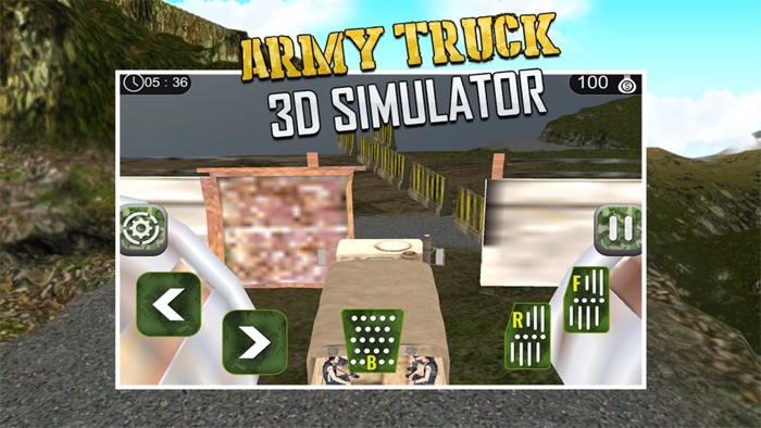 Army Truck 3D Simulator 2016