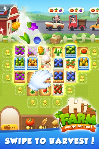 Hi Farm: Merge Fun! screenshot 2