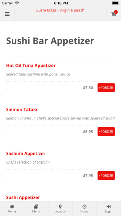 How to cancel & delete Sushi Masa Virginia Beach from iphone & ipad 3