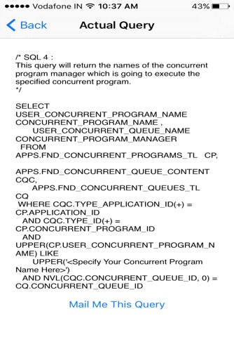 Oracle Apps Queries screenshot 2