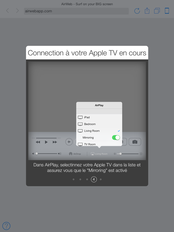 Navigateur web pour Apple TV Navigateur web pour Apple TV