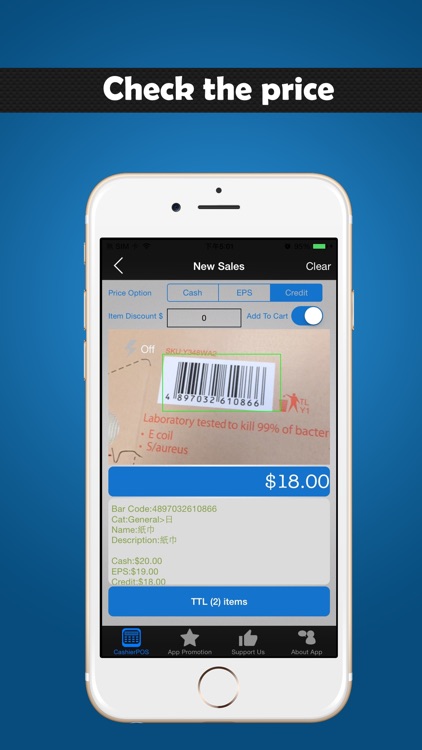 CashierPOS - Barcode Inventory Sales system