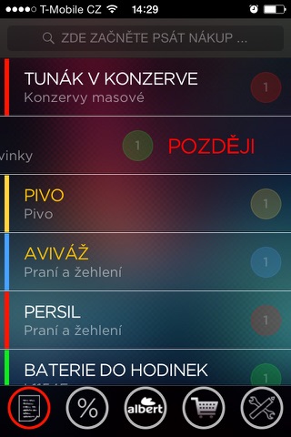 Lísteček screenshot 2