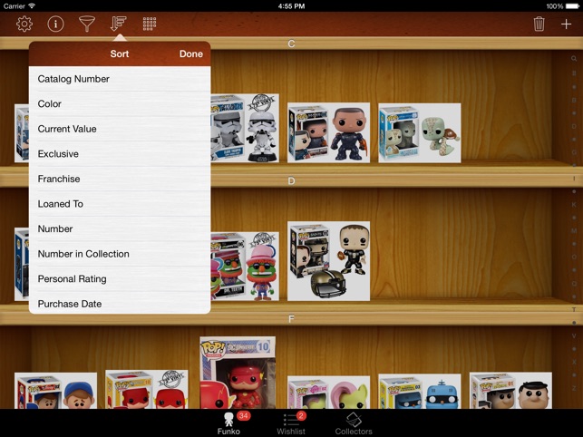 Vinyl Figure Toy Collector Manager - iPad version(圖2)-速報App