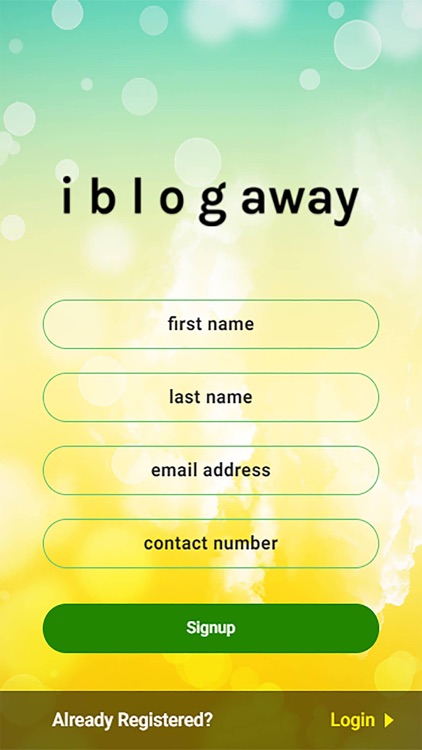 iBlog away