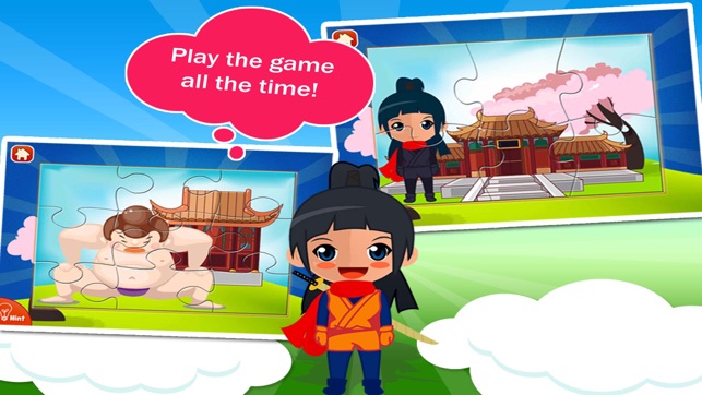 Ninja Girl Puzzles: Puzzle Games for Toddler(圖4)-速報App