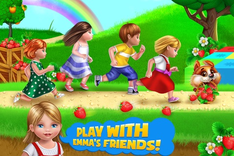 Strawberry Rush - Chasing Emma's Pup! screenshot 2