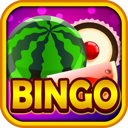 Bingo House of Fun Sweet Fruity Casino Game Icon