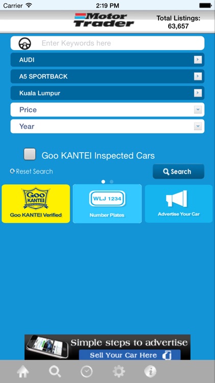 Motor Trader: Used Car Searching Engine