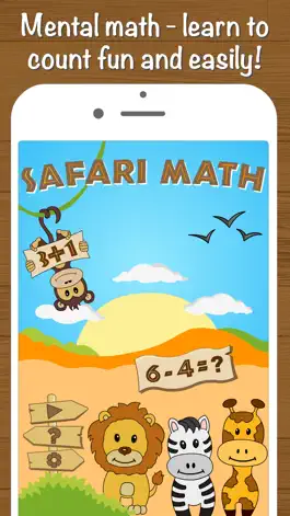 Game screenshot Safari Math Free - Addition and Subtraction game for kids mod apk