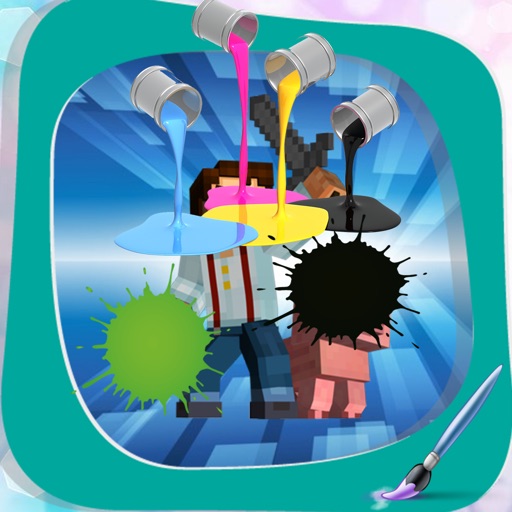 Kids Coloring for Minecraft Version iOS App