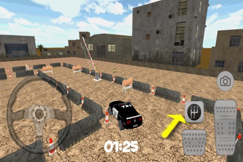 Games - Perfect Police Car Parking screenshot 2