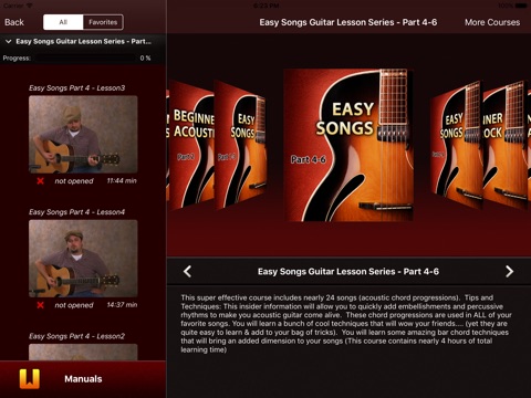 Beginner Guitar Lesson Series screenshot 2