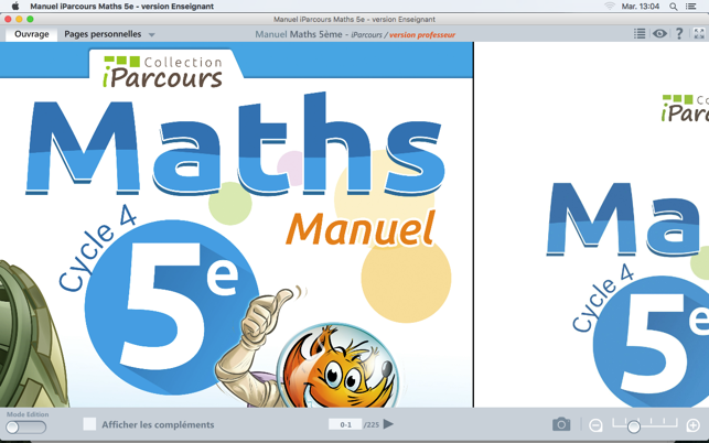 Manuel Maths 5e - Enseignant