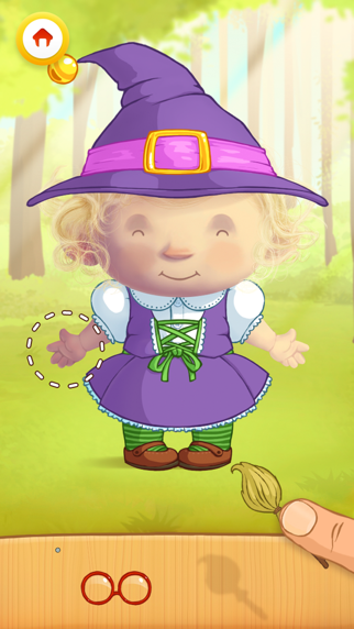 きせかえゲーム：おとぎばなし - PlayToddlersの男の子、女の子用の着せ替えパズルとお絵かきのファンタジーゲーム。(用の無料版)のおすすめ画像2