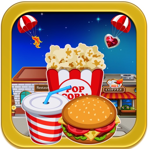 Extreme Fast-food Free Fall Picture Matching Game Icon