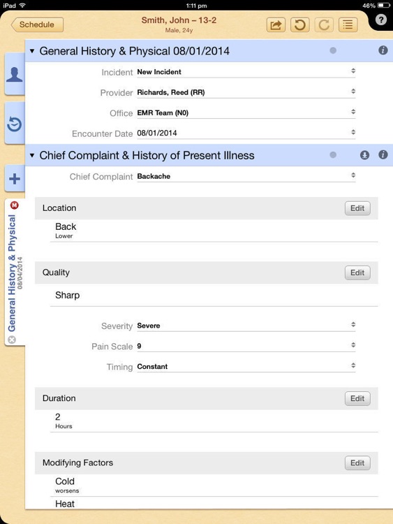 MacPractice iEHR 7.0 screenshot-3