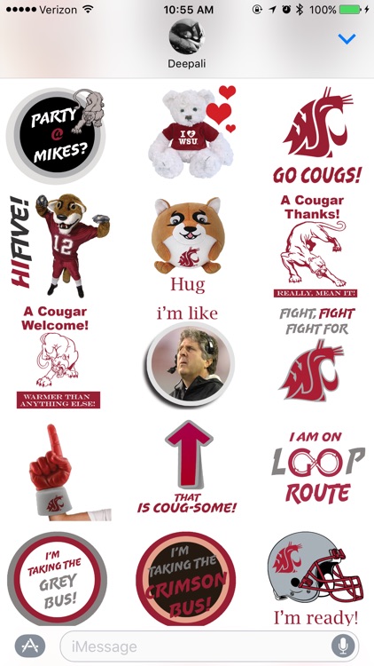 Coug Stickers