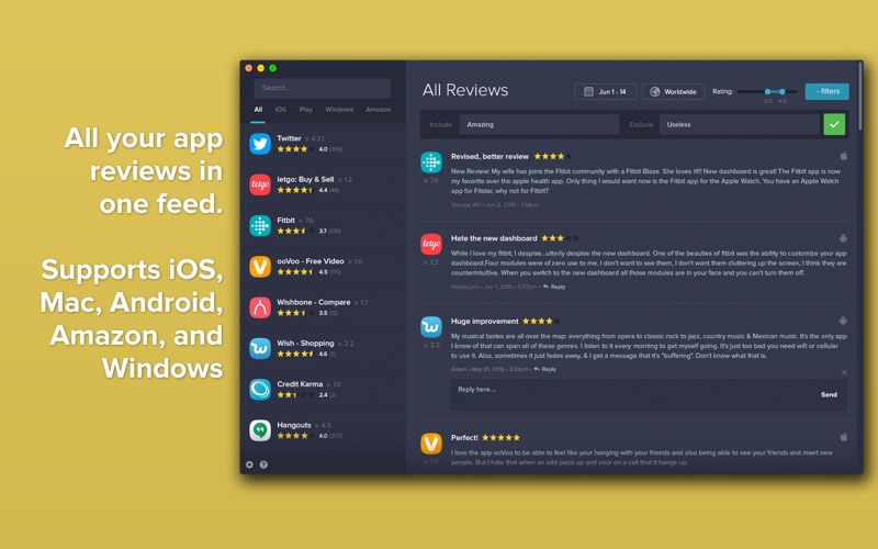Review Command - Track app ratings thumbnail 2