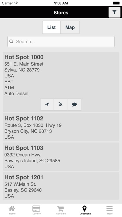 Hot Spot C-Store