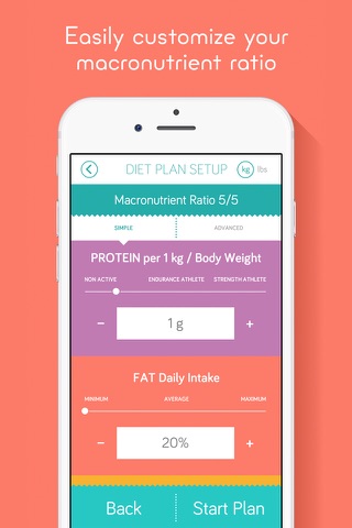 Wiseplate PRO - Nutrition Coach screenshot 3