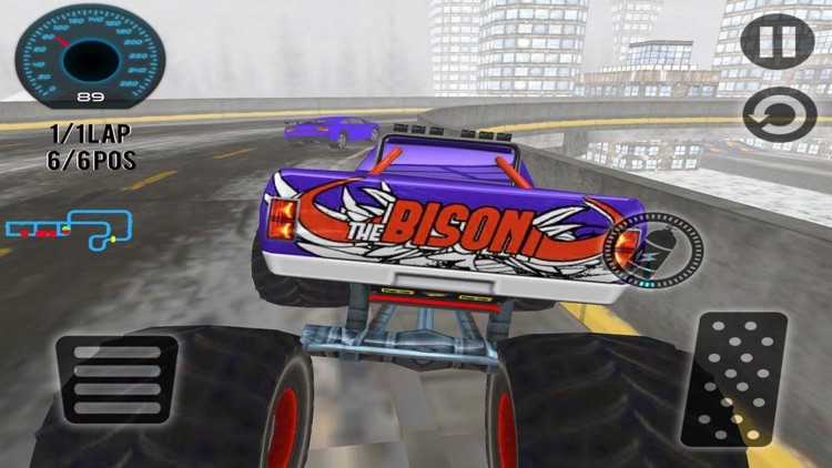 Super Monster Truck Car Race