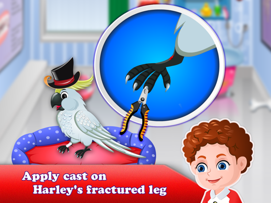 Baby Hazel Pets Treatment на iPad