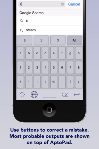 AptoPad - Handwriting Recognizing Keyboard screenshot 2