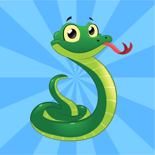 Rolling Snake Slithering In Square Match 5 Puzzle Icon