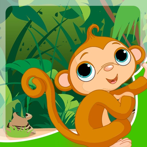 African Zoo Monkey Puzzles & Sounds for Little Kids iOS App