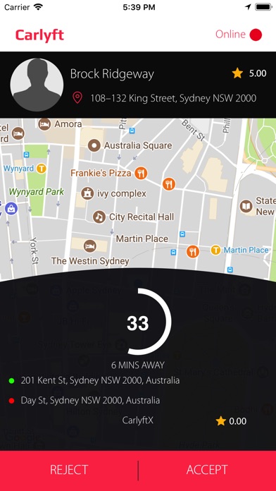 Carlyft Driver screenshot 3