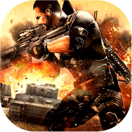Sniper 3d Jungle Warrior Shooter -Frontline Desert Fury Free Icon