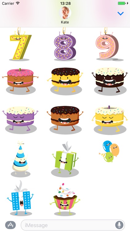 Birthday Pack - Stickers for iMessage