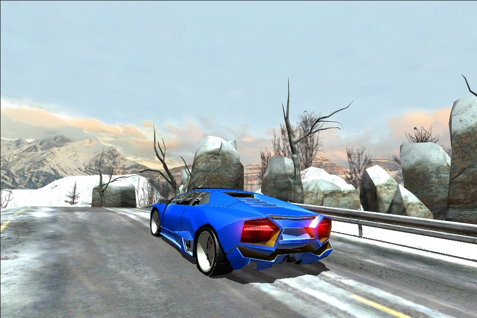 Super Car Rally Winter screenshot 2
