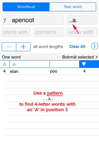 Norsk Wordfeud Words Finder screenshot 3