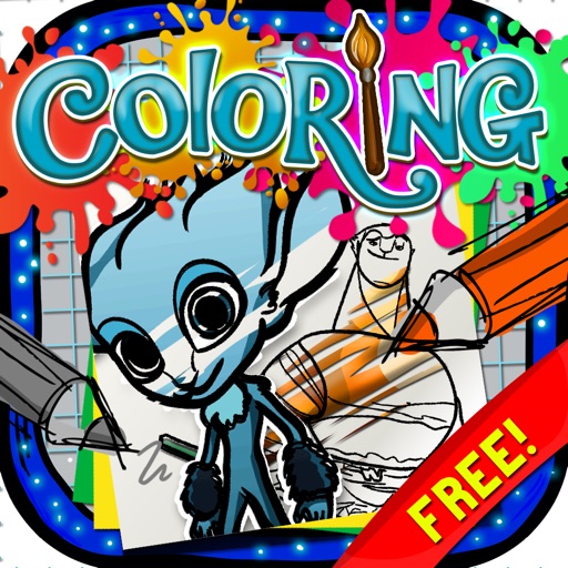 Coloring Pain Pictures -