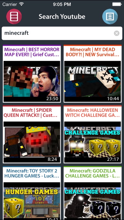 Videos for Minecraft