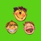 Emotion Face Sticker, Emoji - Fv Pack 01