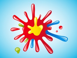 ADD A SPLASH OF COLOUR to any chat with these beautiful stickers of colourful splashes, splatters and drips