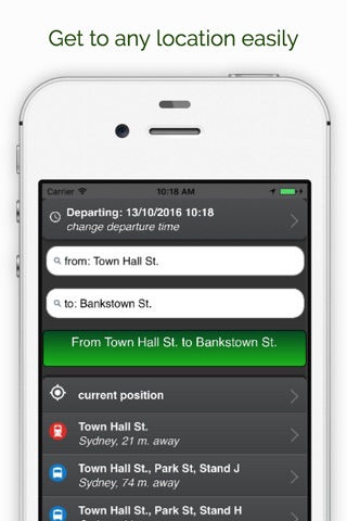 A+ Sydney Journey Planner screenshot 2